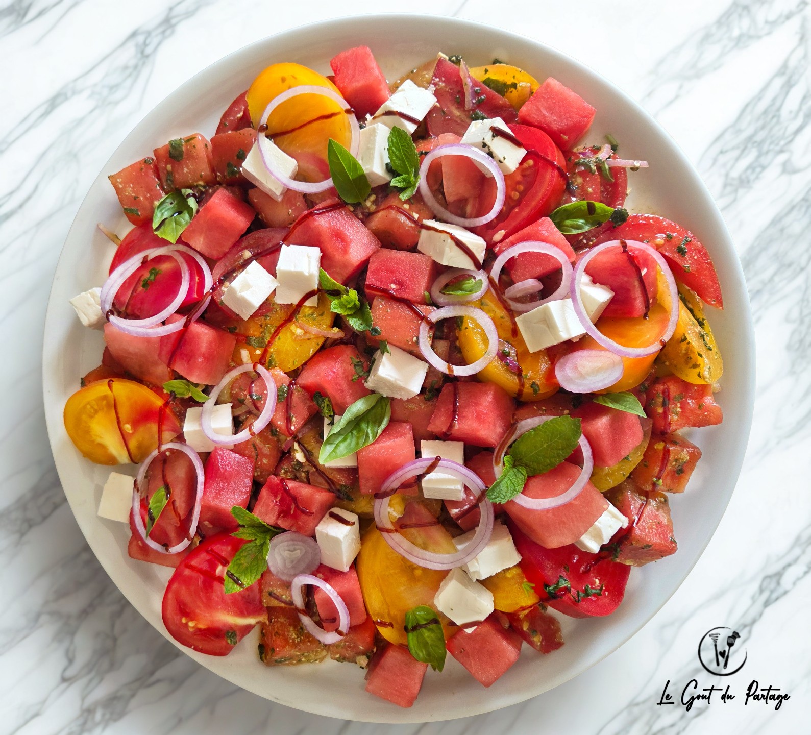  Salade de pastèque