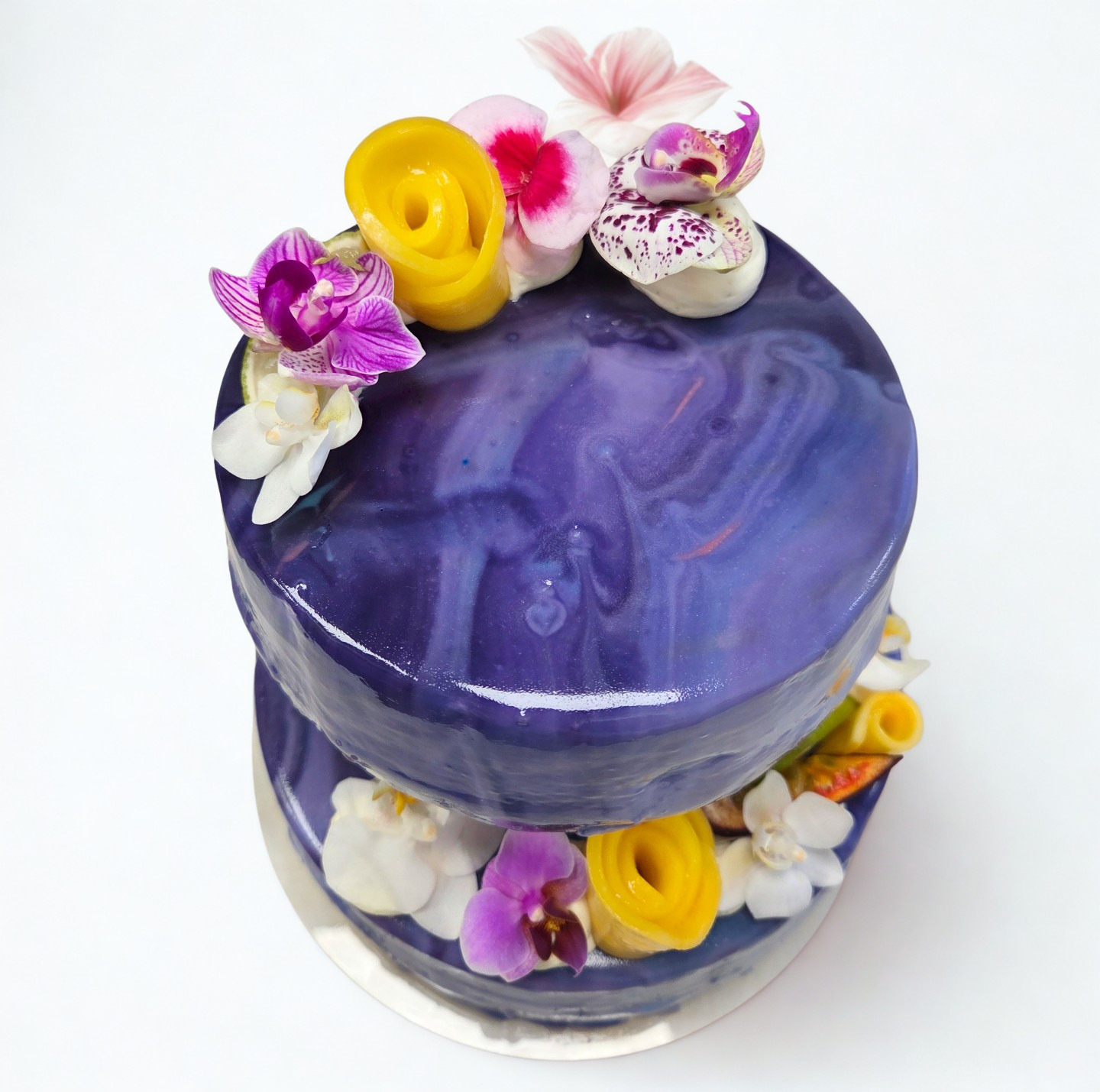  Piece montée entremet myrtille fruits rouges