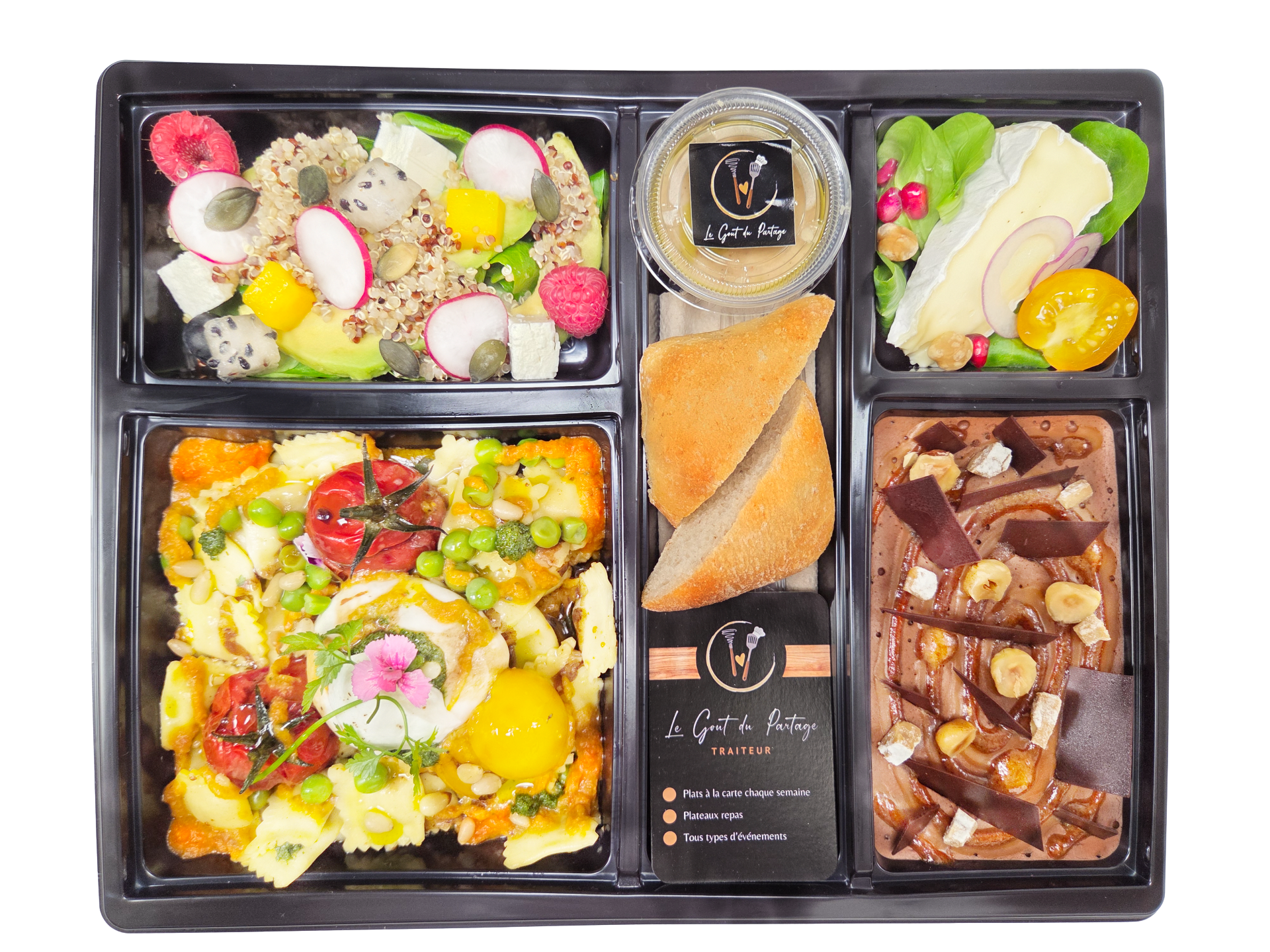  slide 4. Plateau repas salade grec
